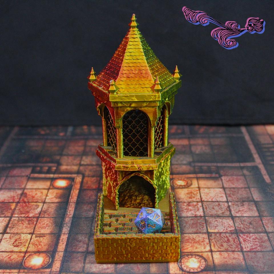 Mini torre de dados: Pozo antiguo 2