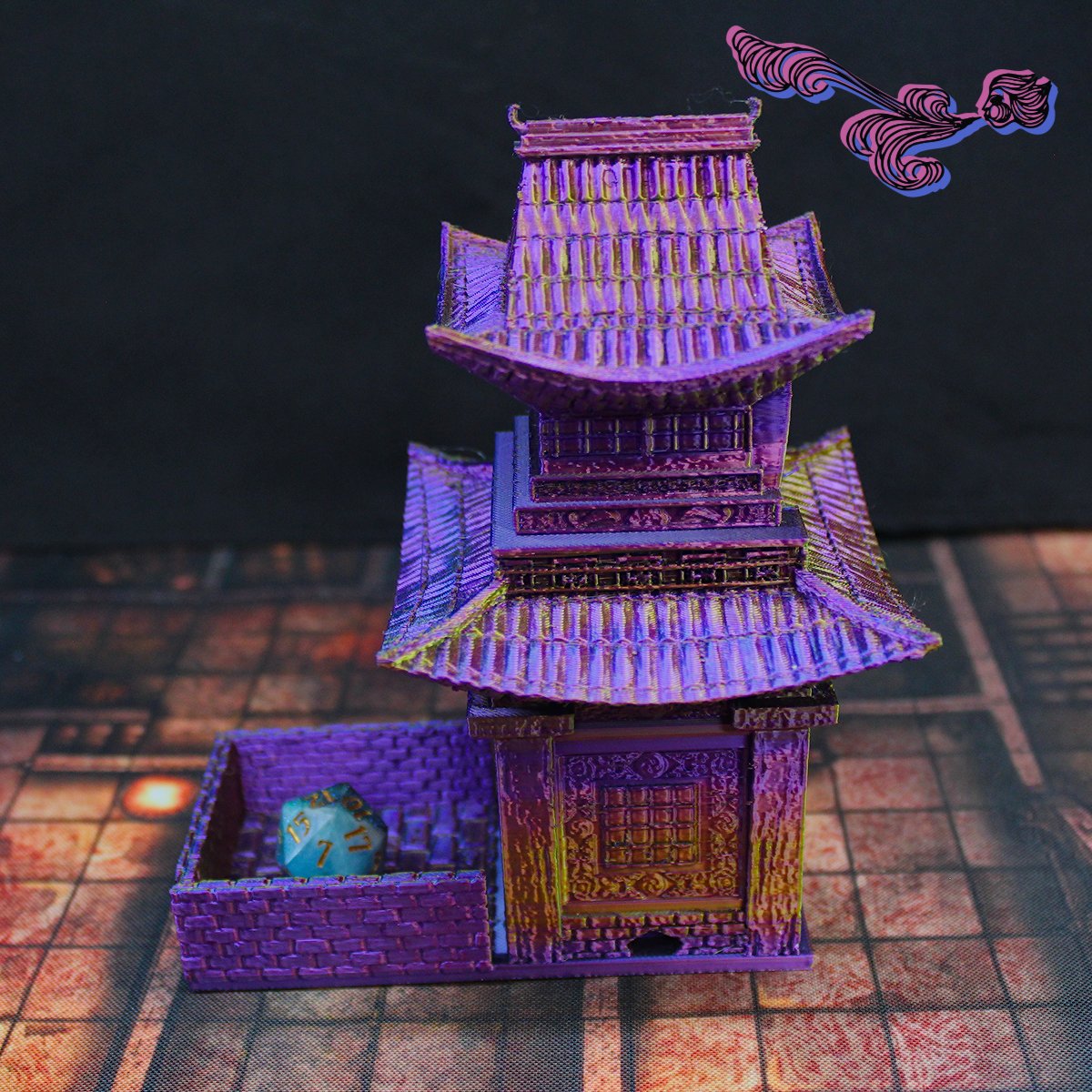 Mini torre de dados: Shogun 3