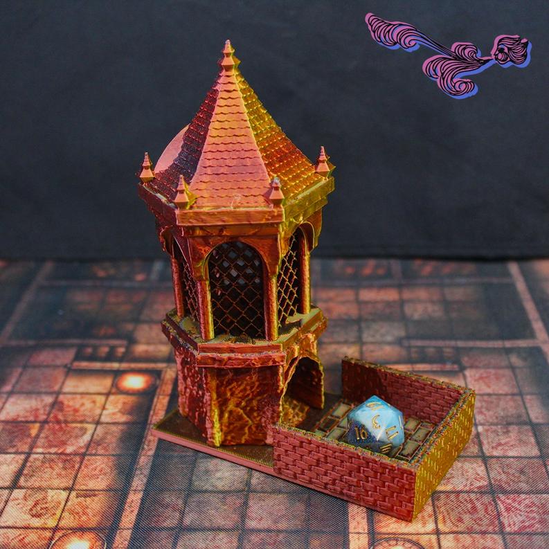 Mini torre de dados: Pozo antiguo 1