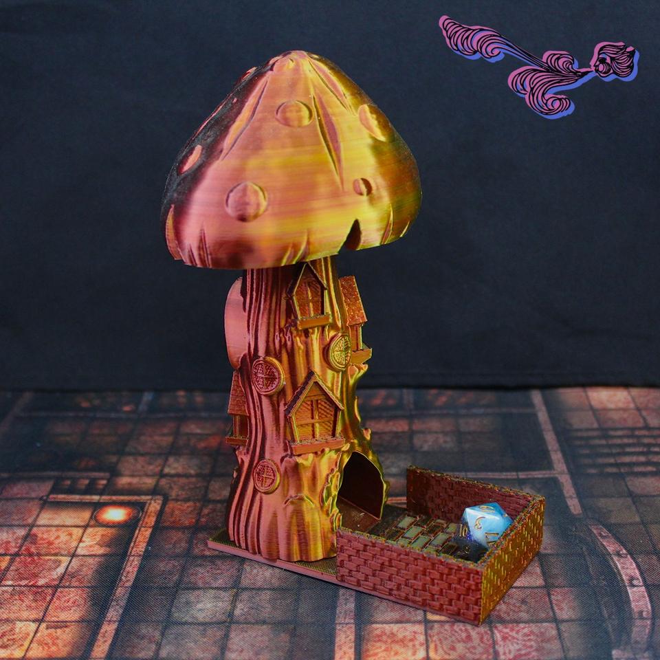 Mini torre de dados: Mansión hongo 1
