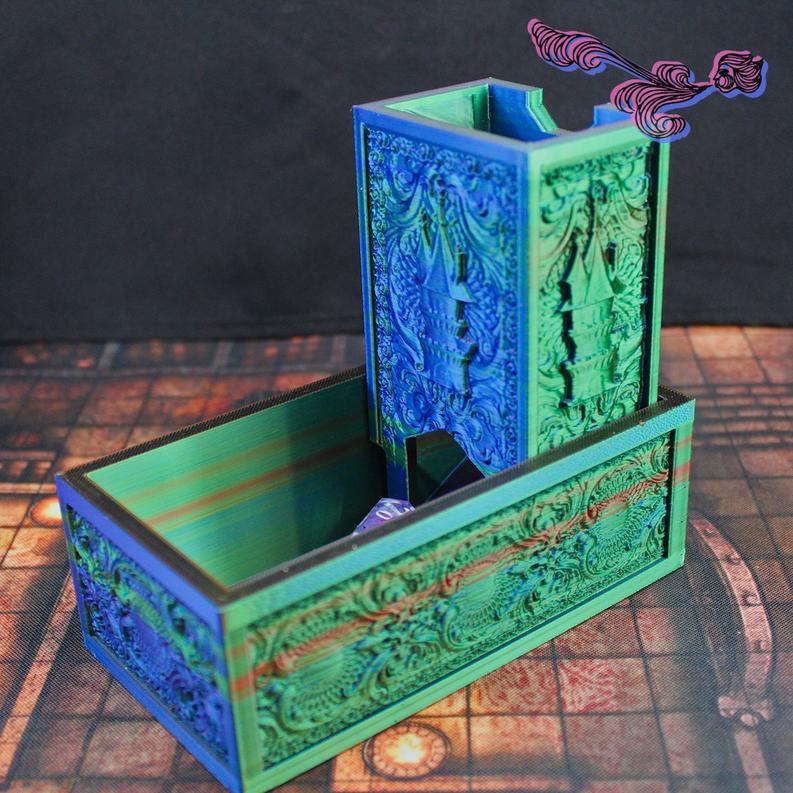 Torre de dados plegable: Castillo 1