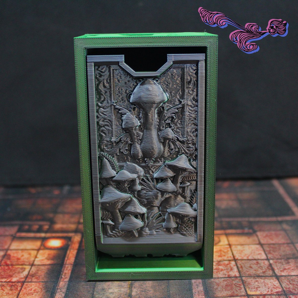 Torre de dados plegable: Hongos 4