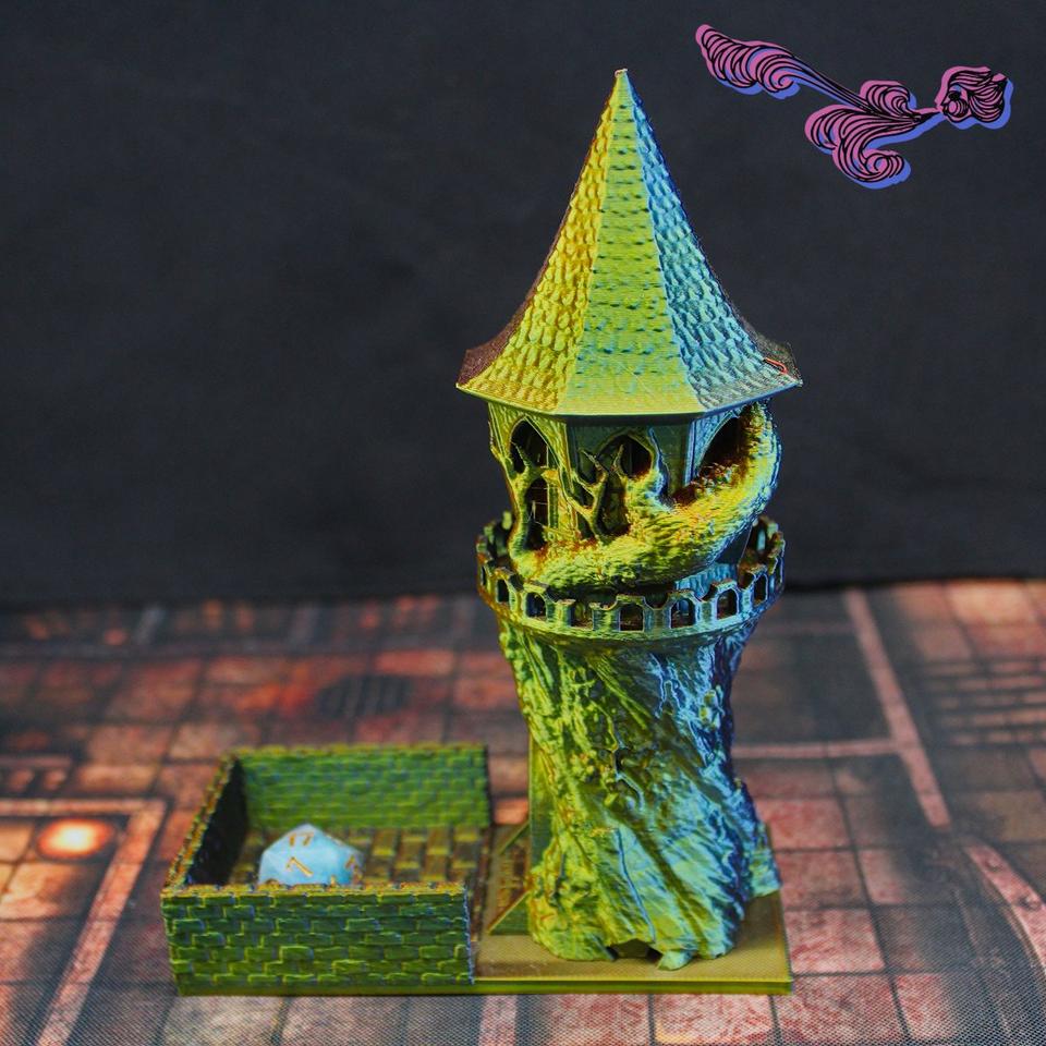 Mini torre de dados: Casa del árbol 3