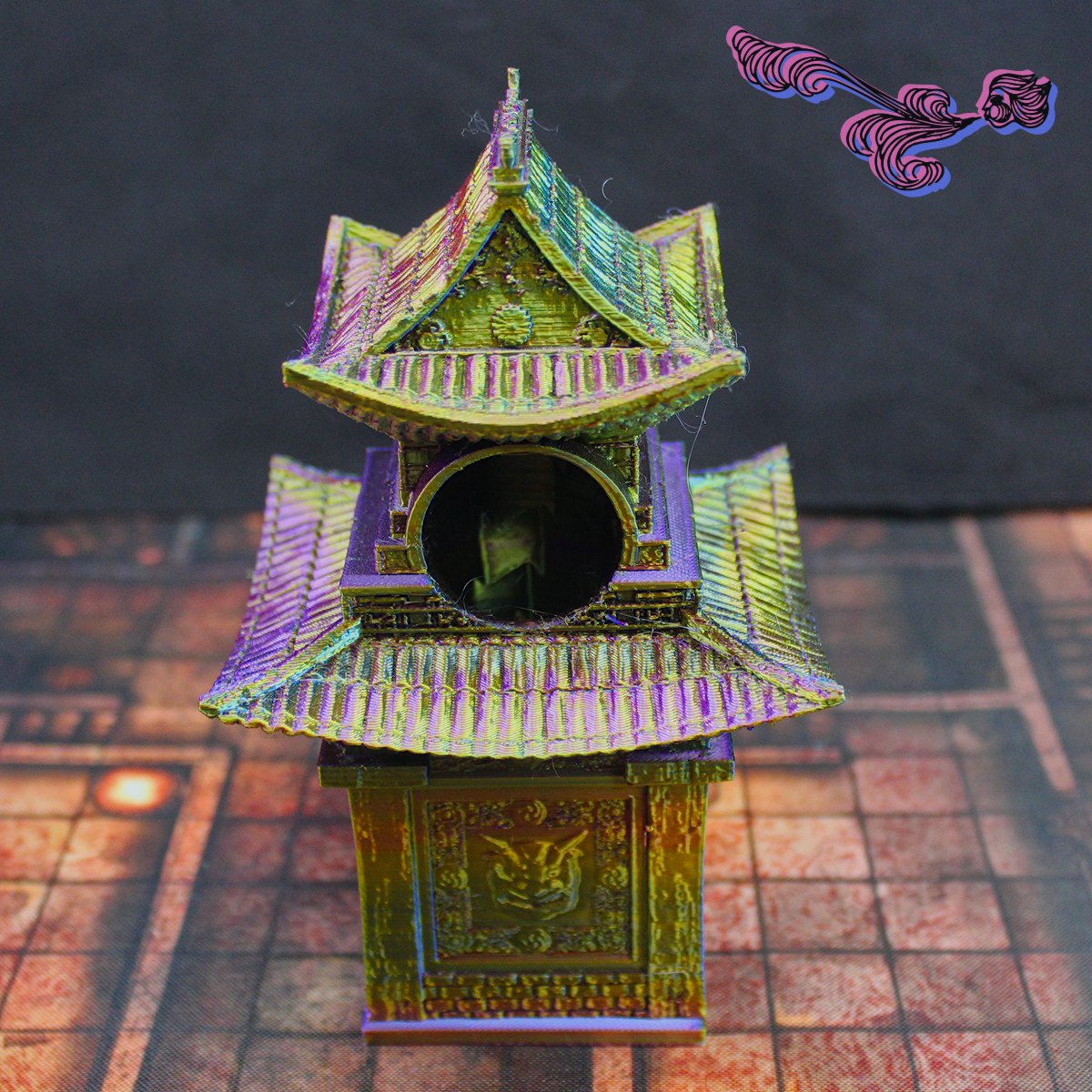 Mini torre de dados: Shogun 5