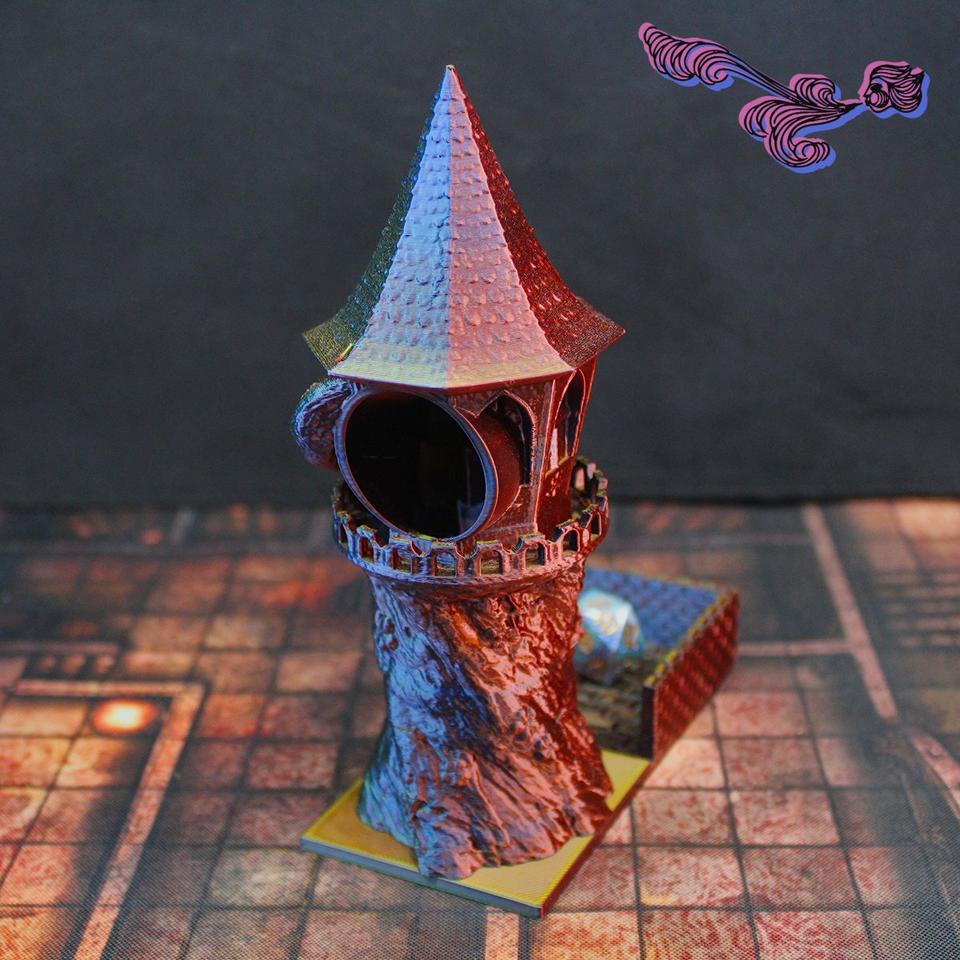 Mini torre de dados: Casa del árbol 2