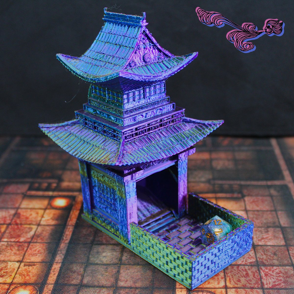 Mini torre de dados: Shogun 1