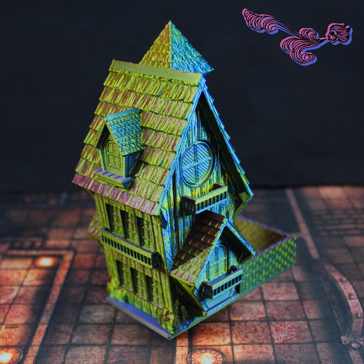 Mini torre de dados: Taberna 3