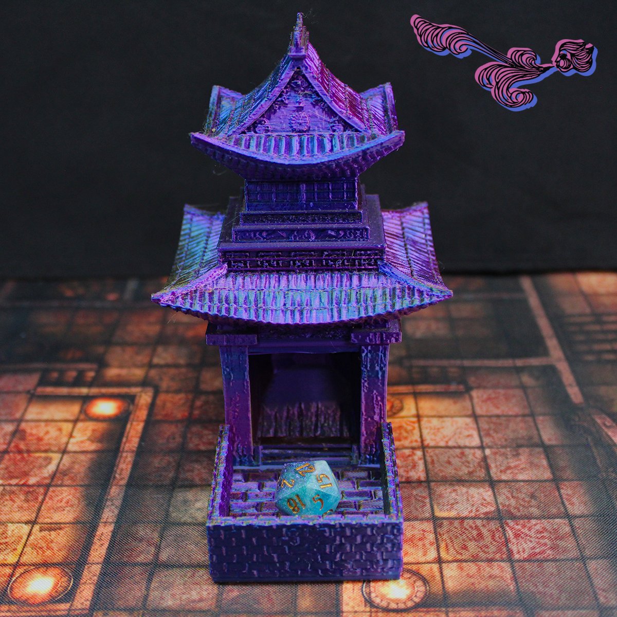 Mini torre de dados: Shogun 2