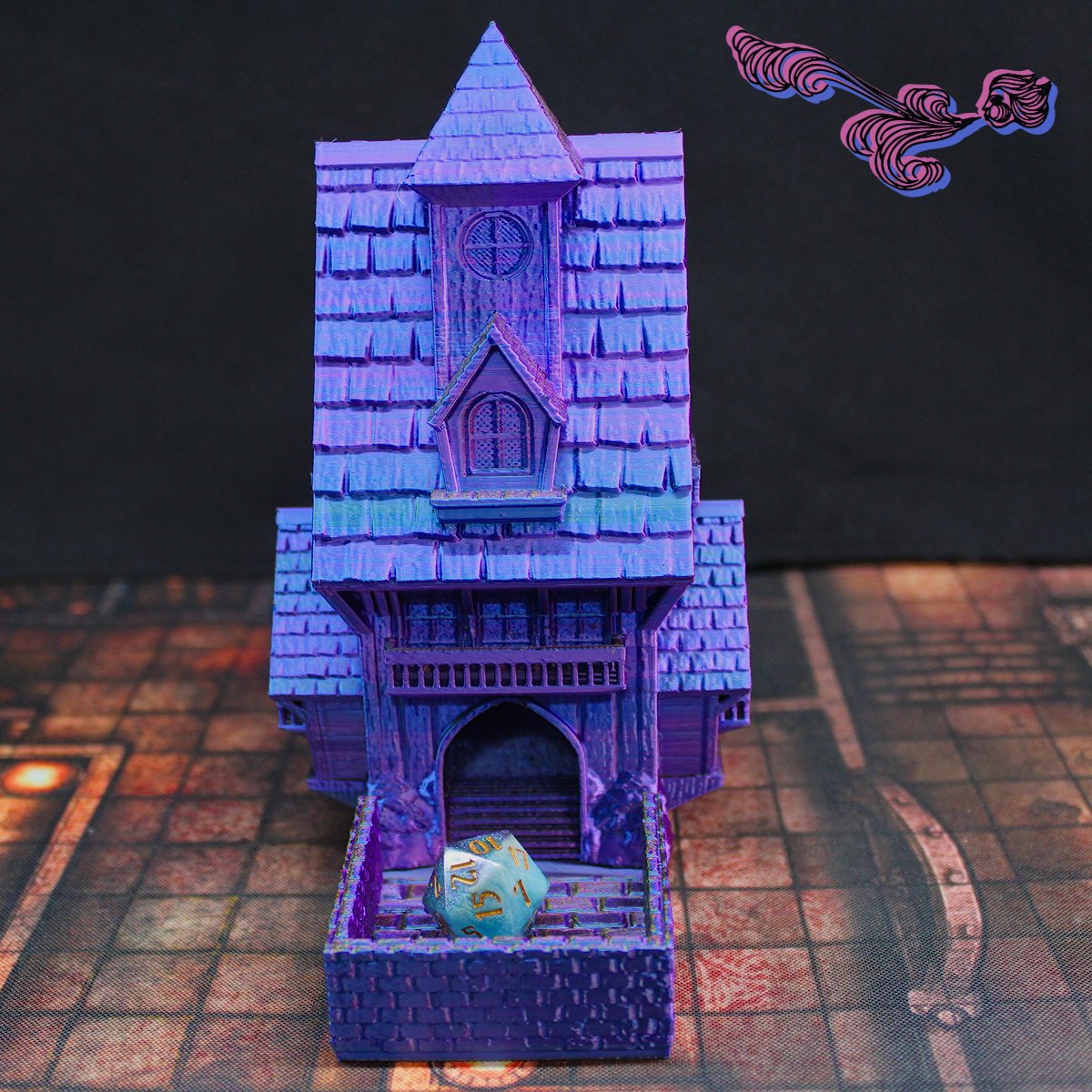 Mini torre de dados: Taberna 2